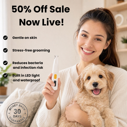 Happy Paws™ Precision Paw & Fur Trimmer