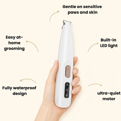 Happy Paws™ Precision Paw & Fur Trimmer